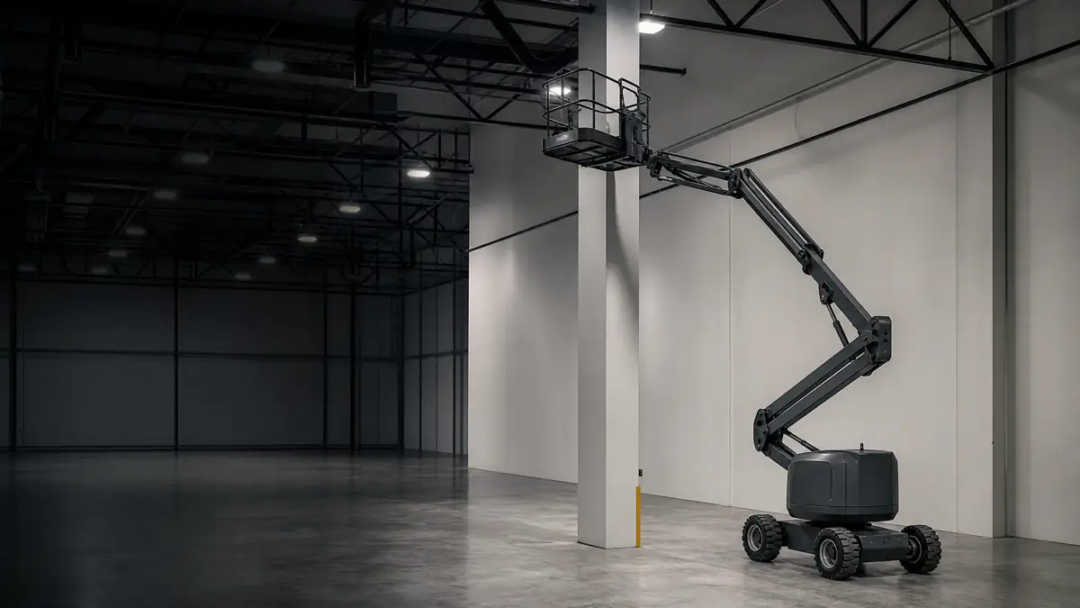 Articulating Boom Lifts jobsite access in Melbourne